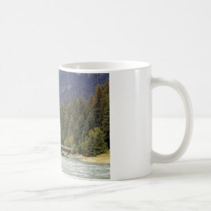 Taza De Café Mug con foto de Alaska, Montañas, Río