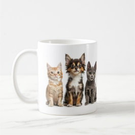 Taza De Café Mug con gatitos y pipas