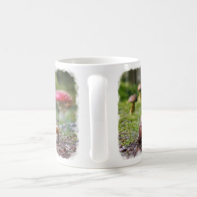 Taza De Café Mug con la familia de los elfos de bellota (Mango)
