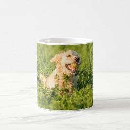 Taza De Café Mug con la imagen de Golden Retriever in Field