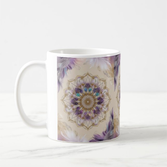 Taza De Café Mug con manija, doble pared de vacío de viaje Mug, (Izquierda)