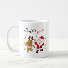 Taza De Café Mug con Santa Claus - Perfecto para bebidas calien