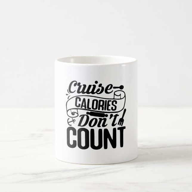 Taza De Café Mug con tema de crucero humorístico (Centro)