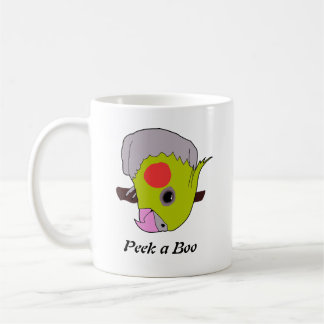 Taza De Café Mug con un cóctel diciendo Peek - un Boo