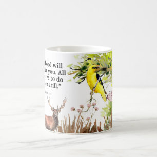Taza De Café Mug con verso acuarela de la biblia
