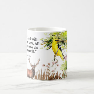 Taza De Café Mug con verso acuarela de la biblia