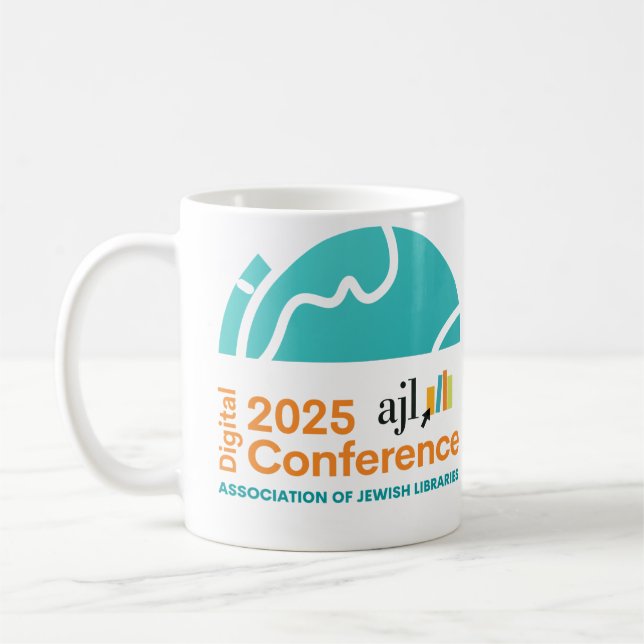 Taza De Café Mug - Conferencia Digital AJL 2025 (Izquierda)