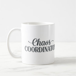 Taza De Café Mug, coordinador del caos