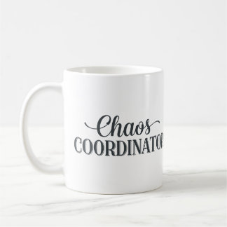 Taza De Café Mug, coordinador del caos