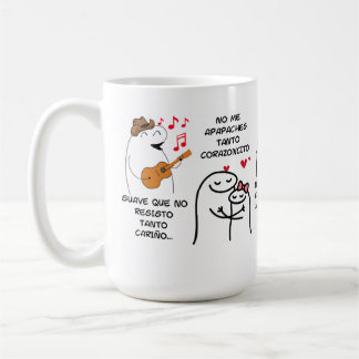 Taza De Café Mug 'Coqueta Chic' – Arte Colombiano con Encanto