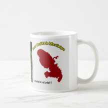 Mug: Corazón Bouliki de Martinica