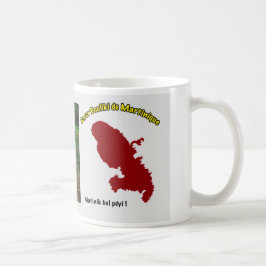 Taza De Café Mug: Corazón Bouliki de Martinica