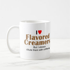 Taza De Café Mug Creamer con sabor