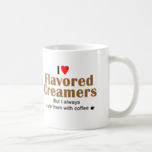 Taza De Café Mug Creamer con sabor
