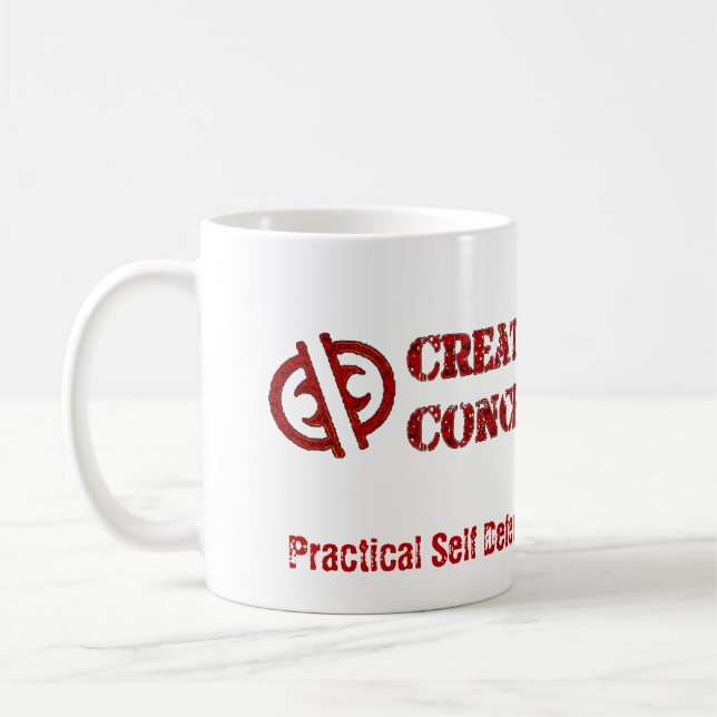 Taza De Café Mug creativo de conceptos de lucha (Izquierda)