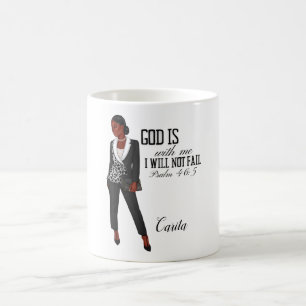 Taza De Café Mug Cristiana inspiradora Para Mujeres Negras
