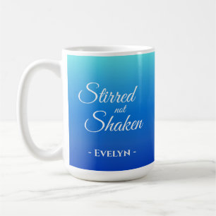 Taza De Café Mug cristiana personalizada agitada no sacudida