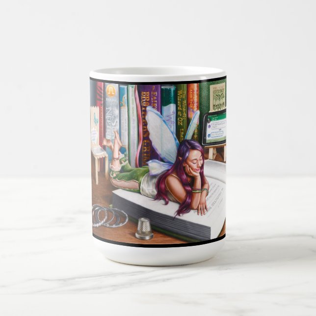 Taza De Café Mug - "Cuéntame una historia" (Centro)