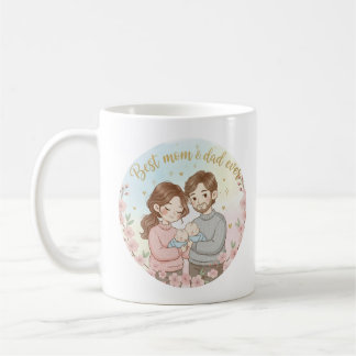Taza De Café Mug dad and mom 