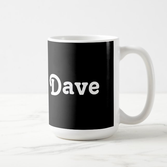 Taza De Café Mug Dave (Derecha)