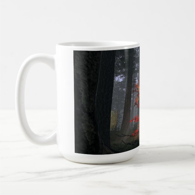 Taza De Café Mug de 14 oz con imagen "Fledgling" (Izquierda)
