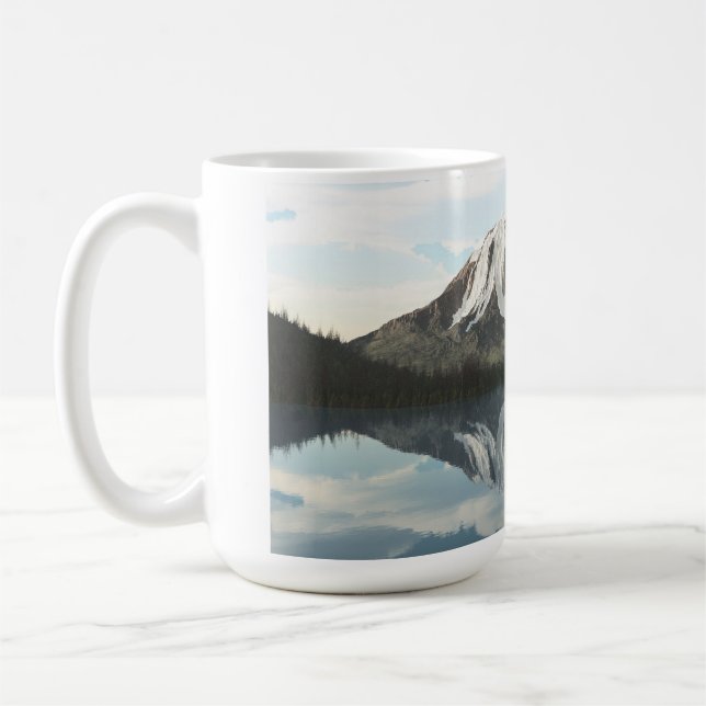 Taza De Café Mug de 14 oz con la imagen "Macgillycuddy's Peak" (Izquierda)