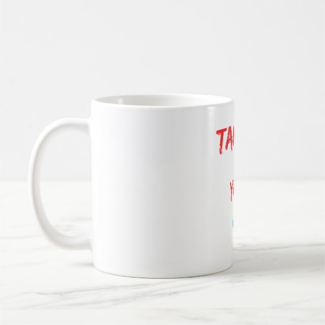 Taza De Café Mug de abrazo al corazón (Izquierda)
