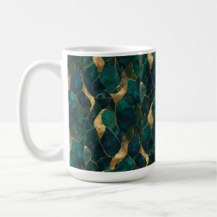 Taza De Café Mug de abstracto geométrico de lujo