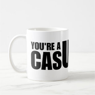 Taza De Café Mug de actualizaciones de boxeo "Eres un caos"