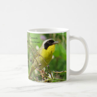 Taza De Café Mug de amarillos comunes por Birding Collectibles
