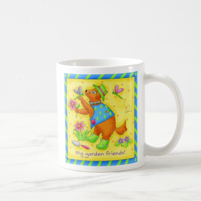 Taza De Café Mug de amigos de jardín (Derecha)