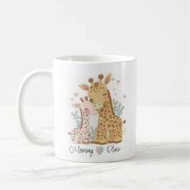 Taza De Café Mug de amor a la jirafa personalizada