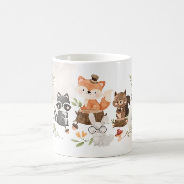 Taza De Café Mug de animales de Woodland (Centro)