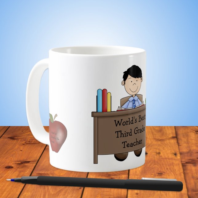 Taza De Café Mug de aprecio de profesor masculino (Subido por el creador)