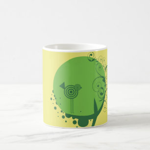 Taza De Café Mug de árbol abstracto