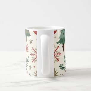 Taza De Café Mug de árbol de Navidad festivo
