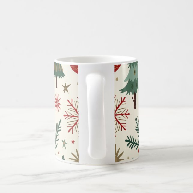 Taza De Café Mug de árbol de Navidad festivo (Mango)