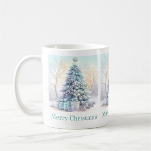 Taza De Café Mug de árbol de Navidad soñado