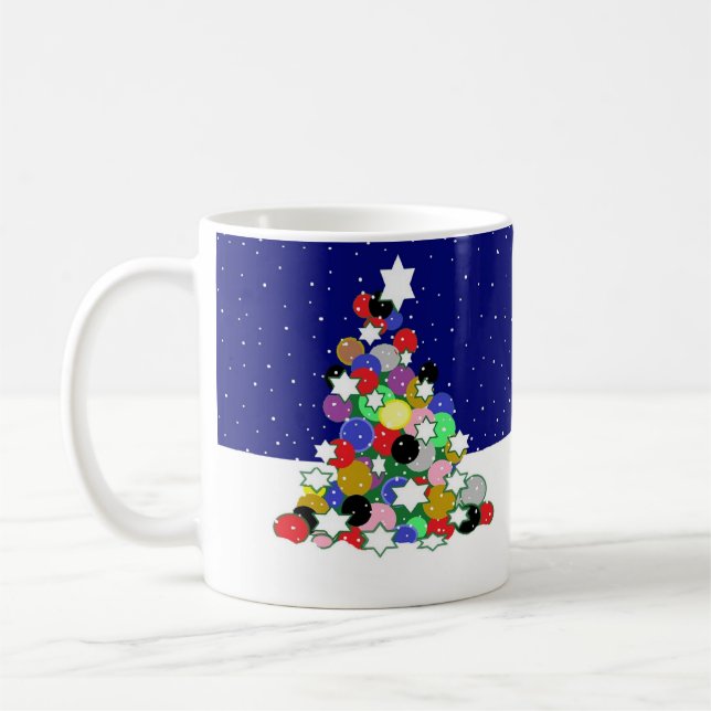 Taza De Café Mug de árbol Ltc-Christmas (Izquierda)