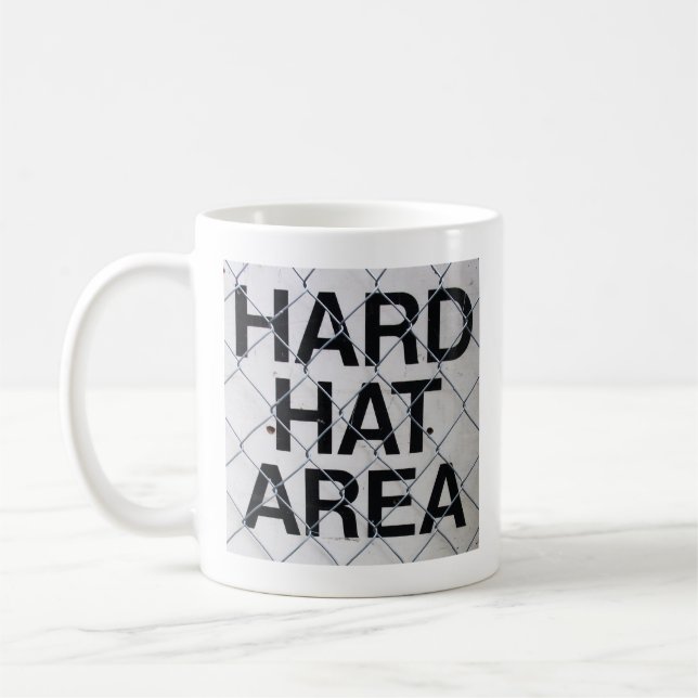 Taza De Café Mug de área de Gorra duro (Izquierda)