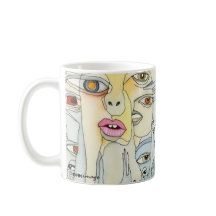 Mug de arte "Voices" por DAKimage