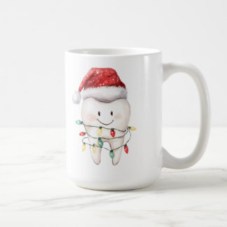 Taza De Café Mug de asistente dental favorito de Santa Personal
