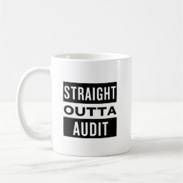 Taza De Café Mug de auditoría de salida