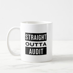 Taza De Café Mug de auditoría de salida