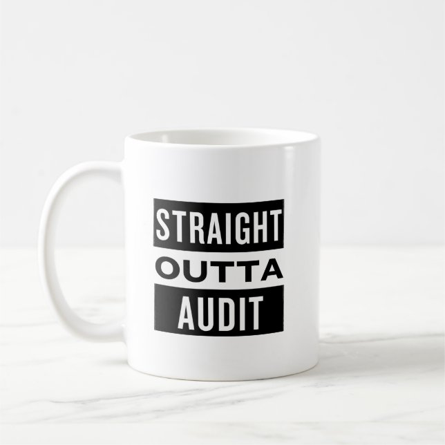 Taza De Café Mug de auditoría de salida (Izquierda)