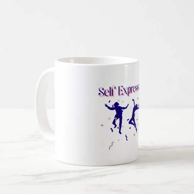 Taza De Café Mug de autoexpresión (Anverso izquierdo)