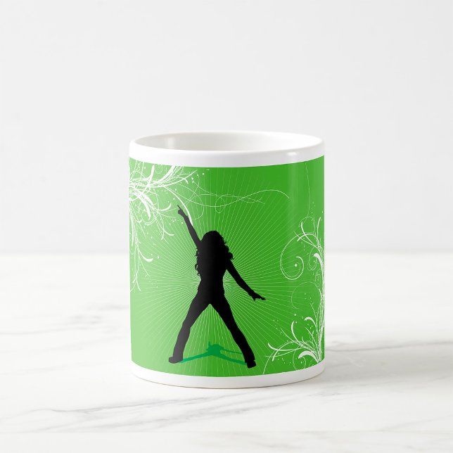 Taza De Café Mug de baile femenino (Subido por el creador)