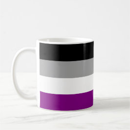 Taza De Café Mug. de bandera asexual