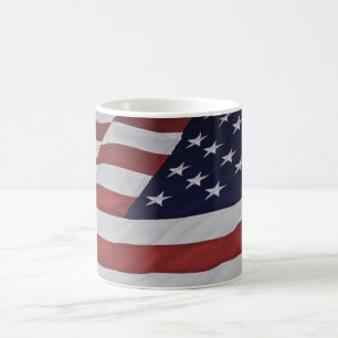 Taza De Café Mug de bandera de EE.UU.