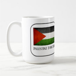 Taza De Café Mug de bandera de Palestina para siempre